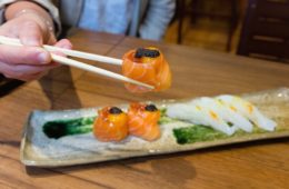 IKIGAI sushi y palillos
