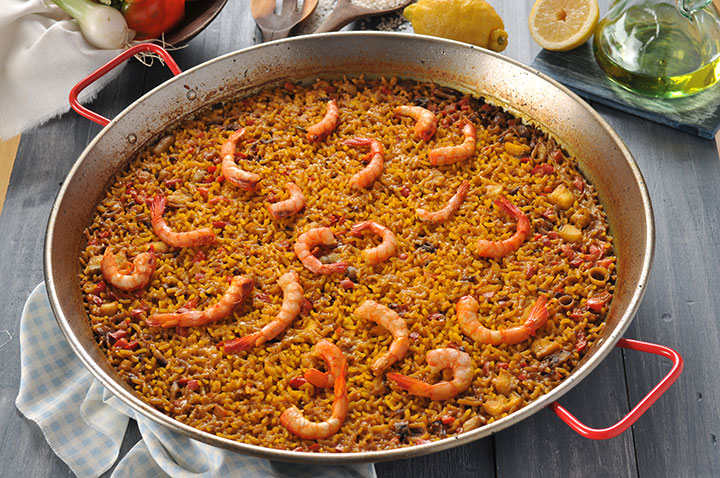 Paella de marisco